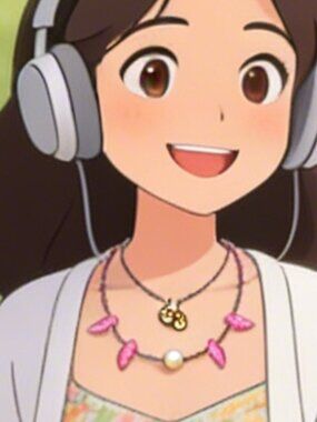 Modern Fairyprincess Whimsical Pearl and Amethyst Necklace